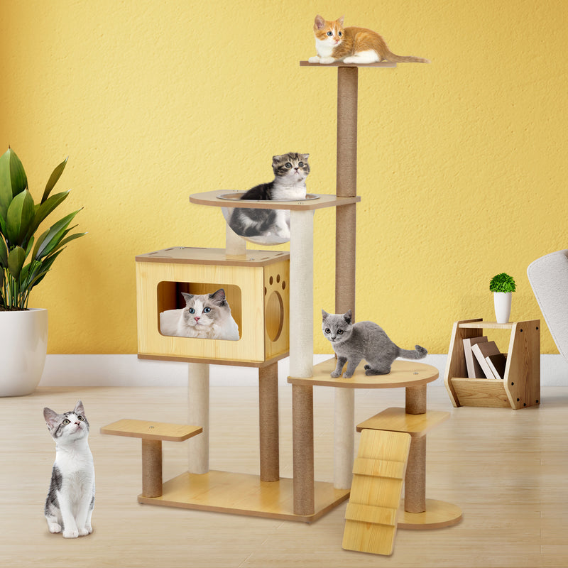 Advwin 135cm Multi-Level Cat Tree Tower