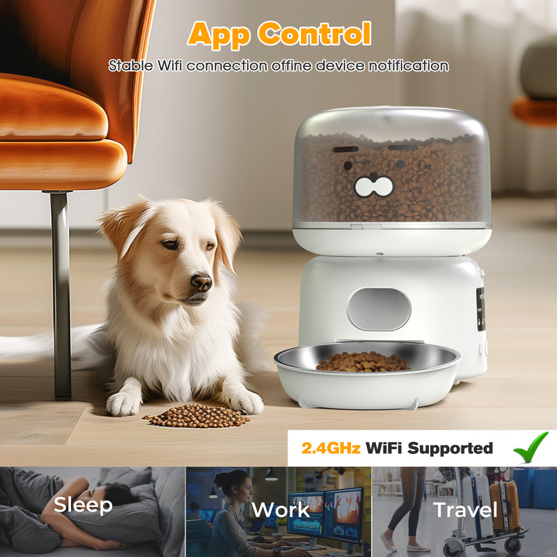 Advwin 3L Automatic Cat Feeder with APP Control