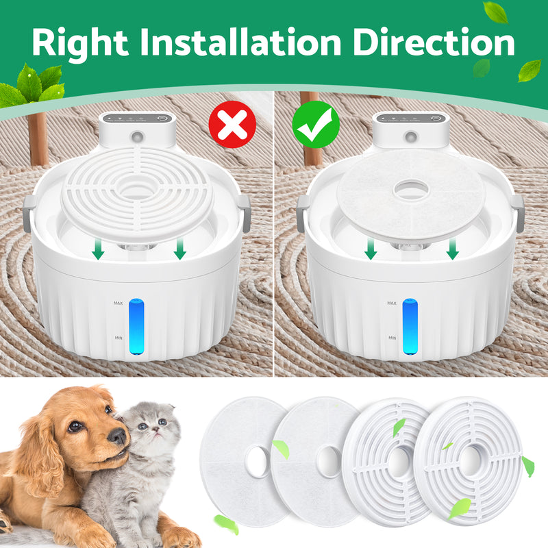 Advwin Pet Water Fountain Replacement Filter