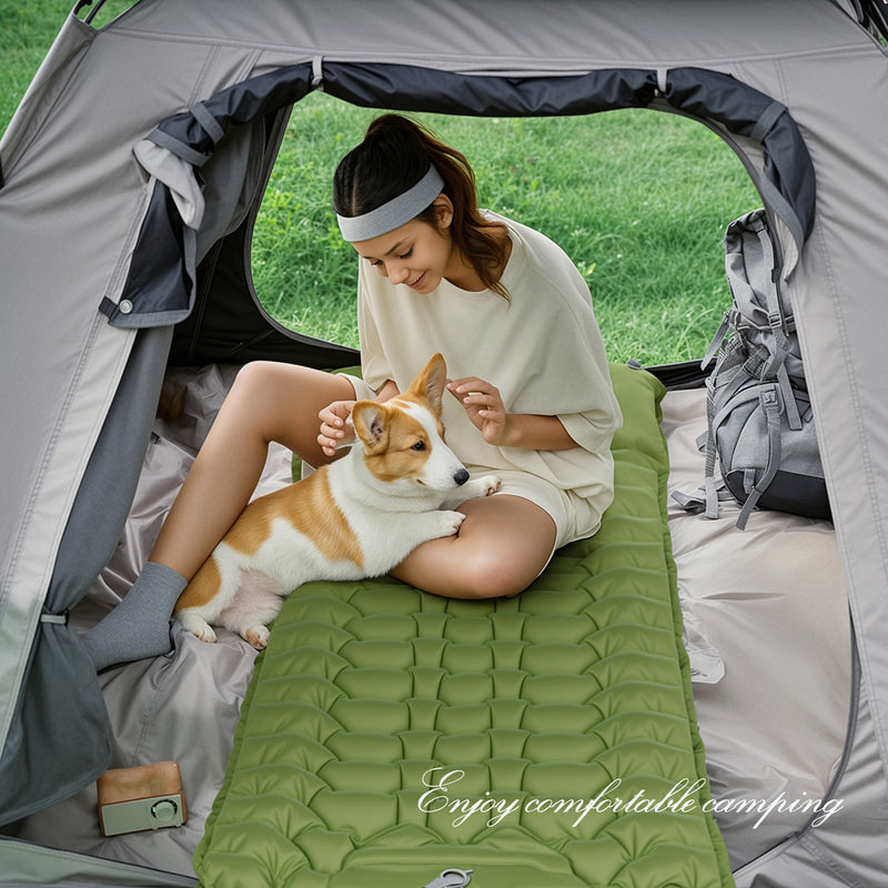 Advwin Camping Sleeping Pad Inflatable Camping Mat