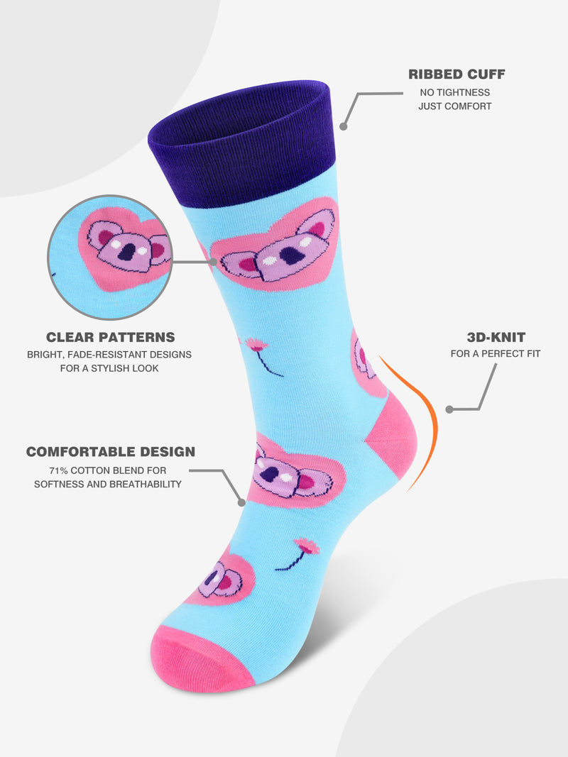 Advwin Stylish Colorful Fun Novelty Socks