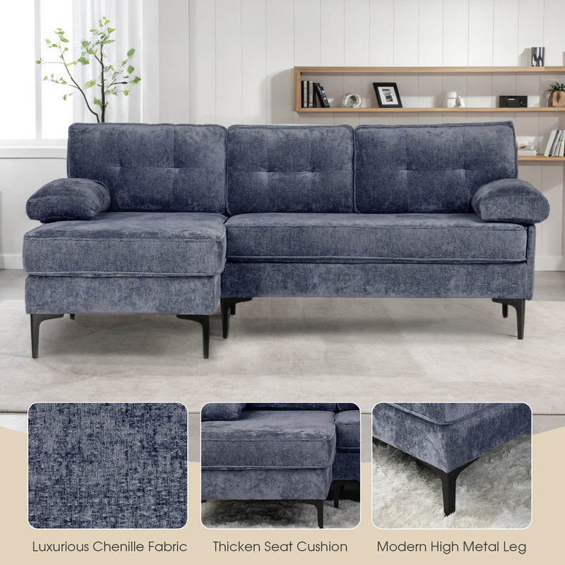 Advwin Sofa 3 Seaters Sofa L Shape