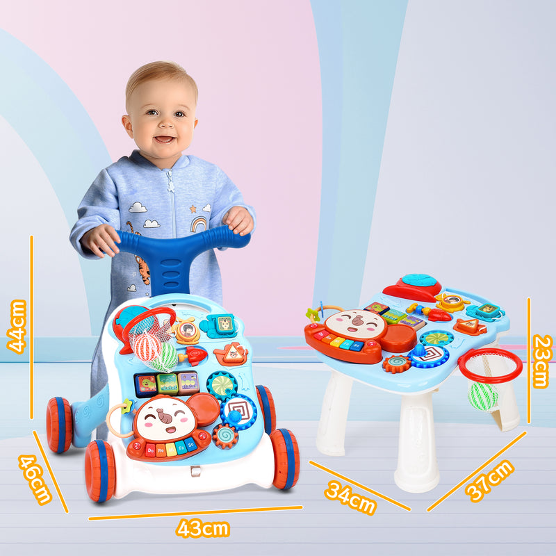 Advwin 3 in 1 Baby Sit-to-Stand Learning Walker