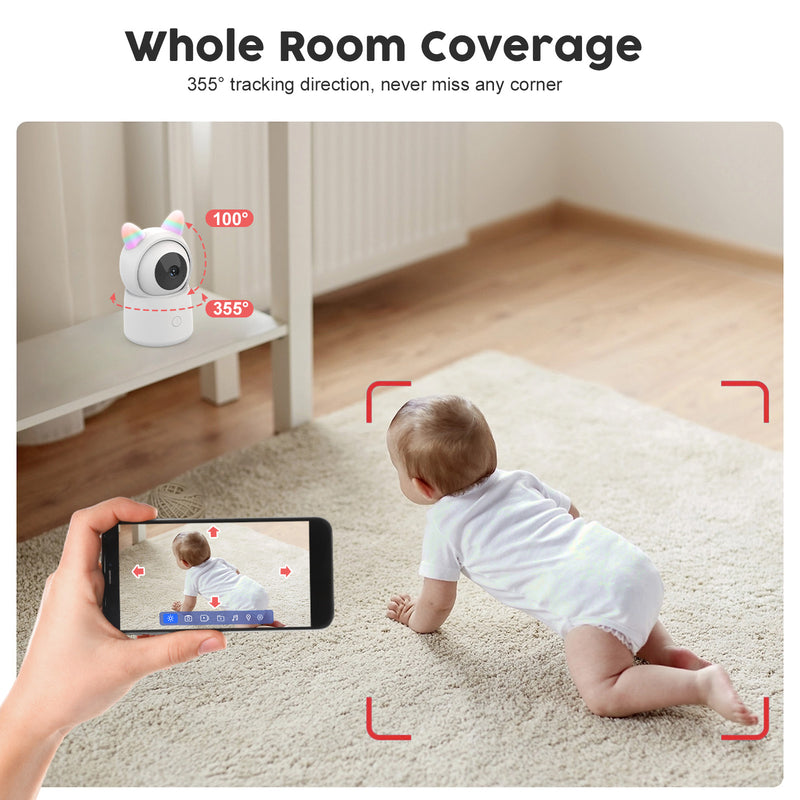 Advwin Baby Monitor WiFi Video Baby Security Camera