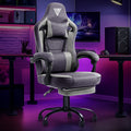 Advwin Ergonomic Gaming Chair with Footrest