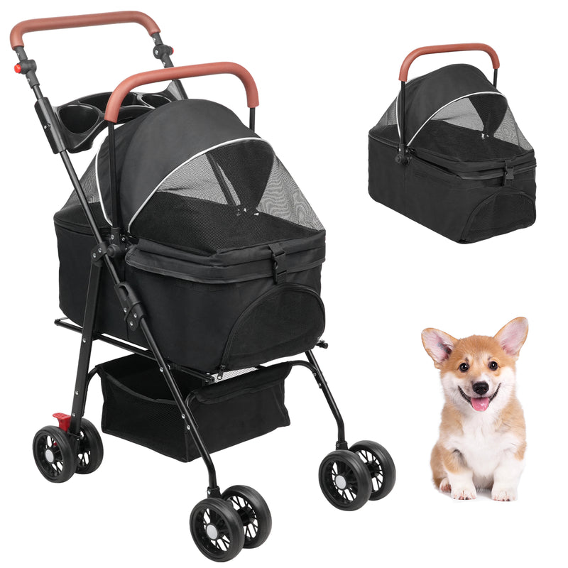 Advwin Large Pet Stroller Pram