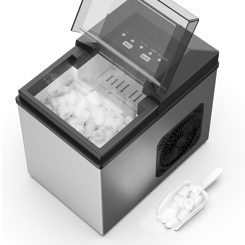 Advwin Countertop Ice Maker Machine Auto-Cleaning