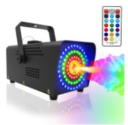 Advwin Fog Machine with12 RGB Colorful and 4 Effect