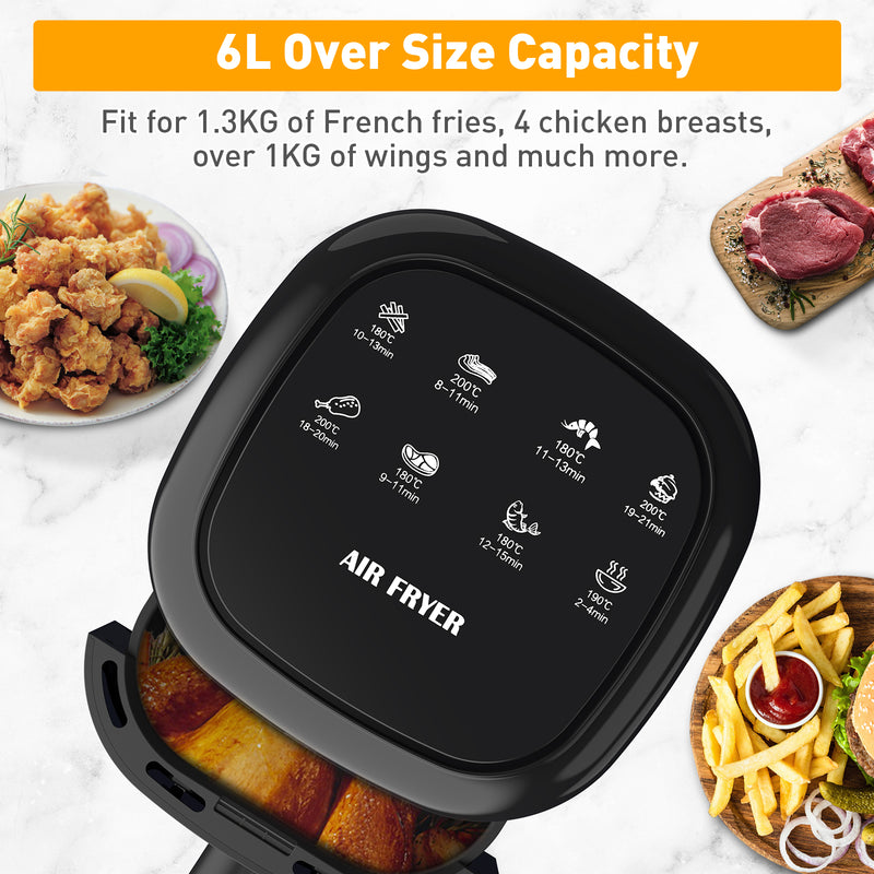 Advwin 6L Air Fryer Oil-Less Healthy Kitchen Oven