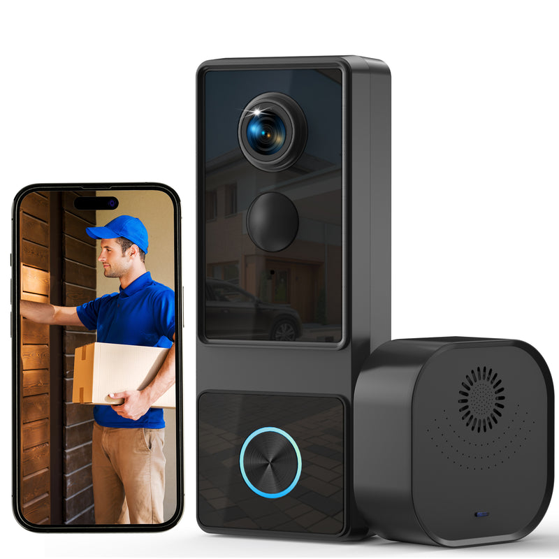 Advwin Video Doorbell Camera with Chime