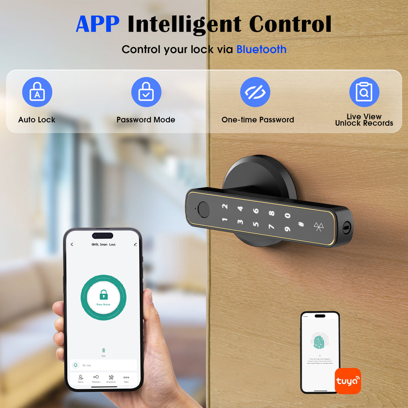 Advwin Smart Lock Fingerprint Door Lock with APP(Pre_order)