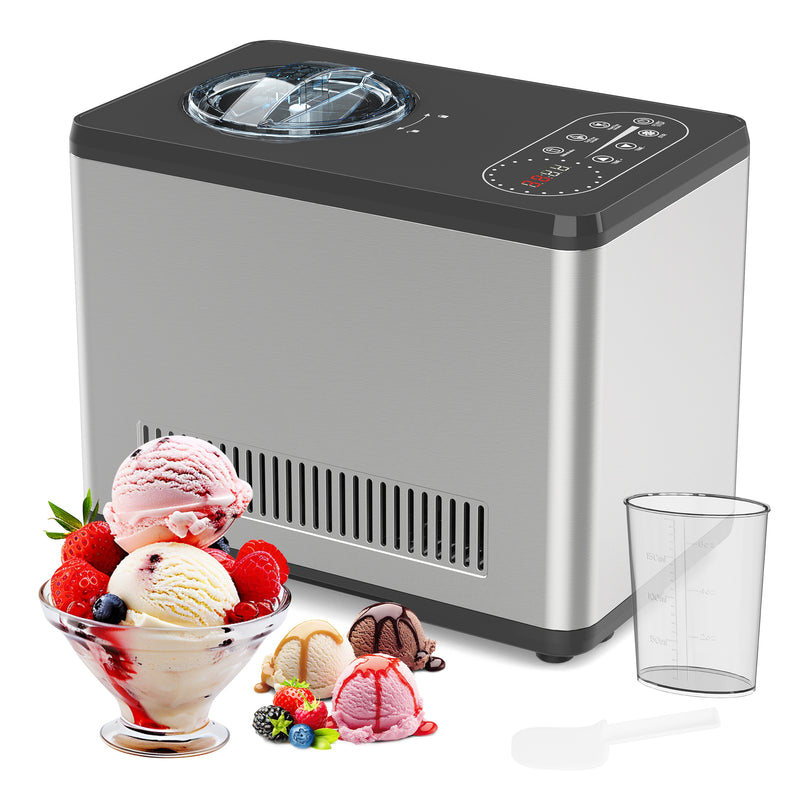 Advwin 1.5L Ice Cream Maker Machine No Pre-Freezing