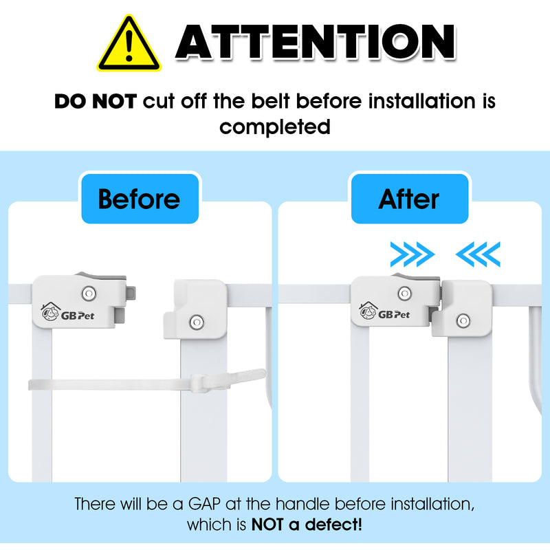 Advwin Pet Safety Gate Auto Close