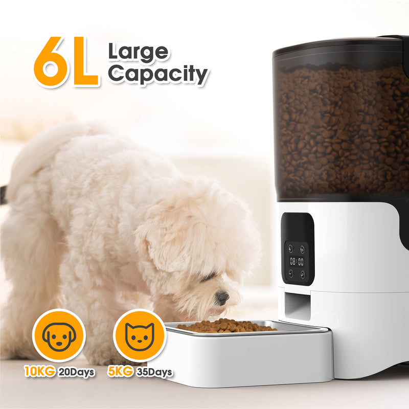 Advwin Automatic Cat Feeder & Pet Water Fountain