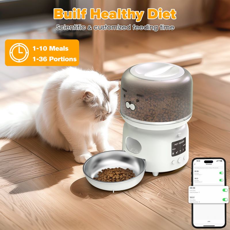 Advwin 3L Automatic Cat Feeder with APP Control