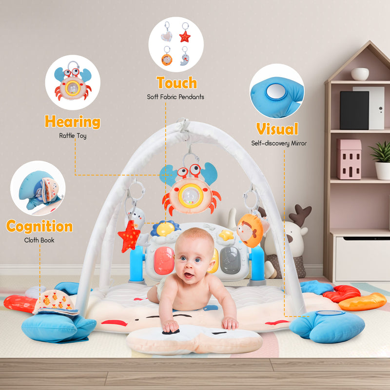 Advwin 4 in 1 Baby Play Mat 0-36 Months