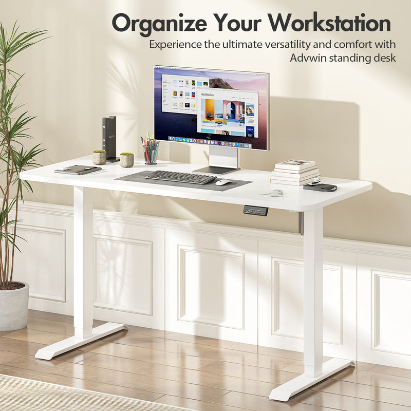 Advwin Electric Standing Desk with Memory Lifting 120cm