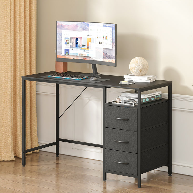 Advwin Office Desk with Drawer Cabinet