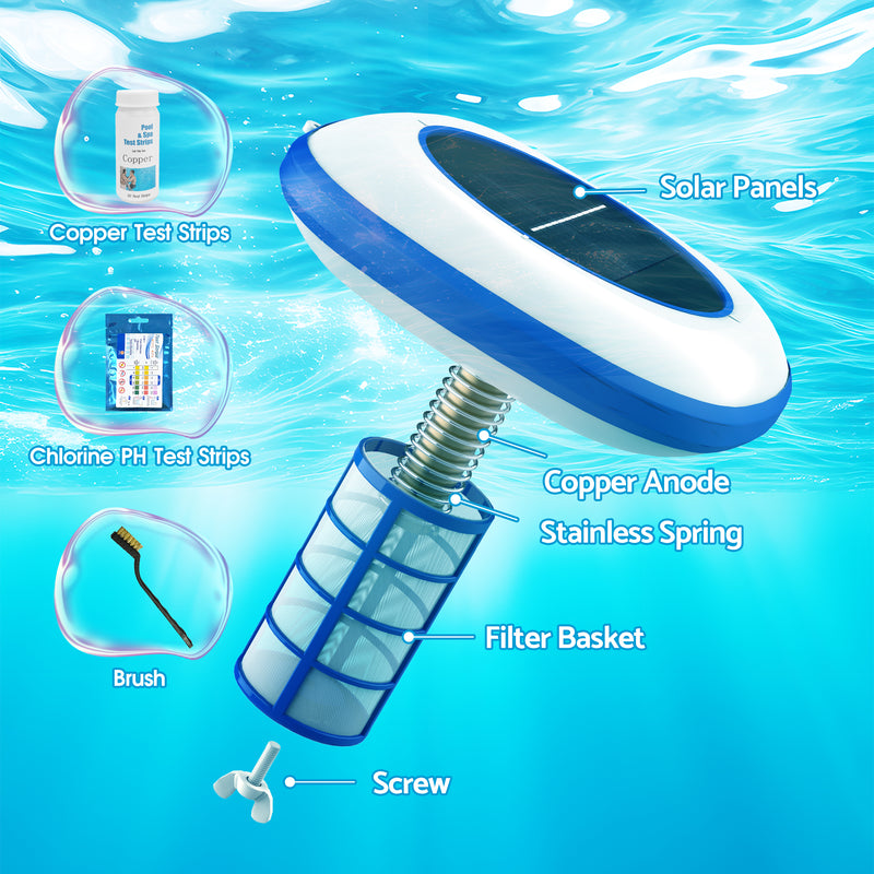 Advwin Solar Pool Ionizer Pool Purifier