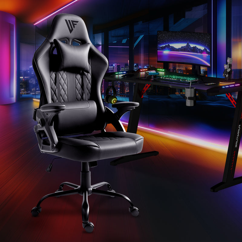 Advwin Ergonomic Gaming Chair Widen Seat Office Chair