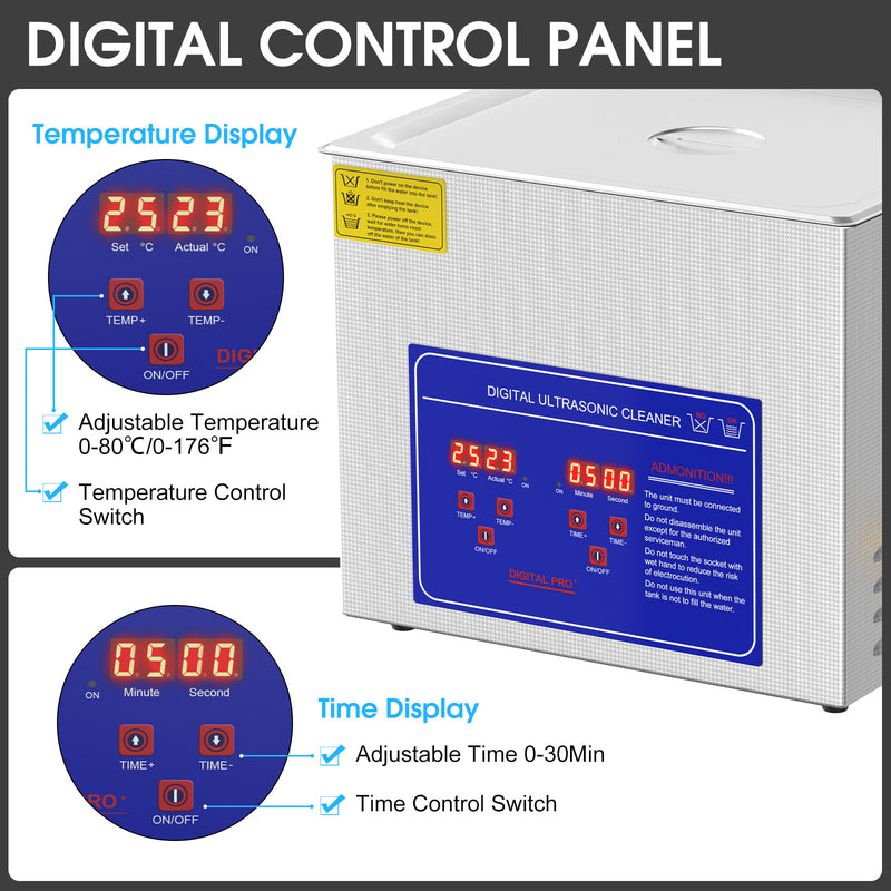 Advwin 10L Ultrasonic Cleaner Machine