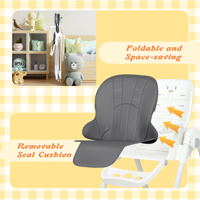 Advwin 3-in-1 Folding Baby High Chair