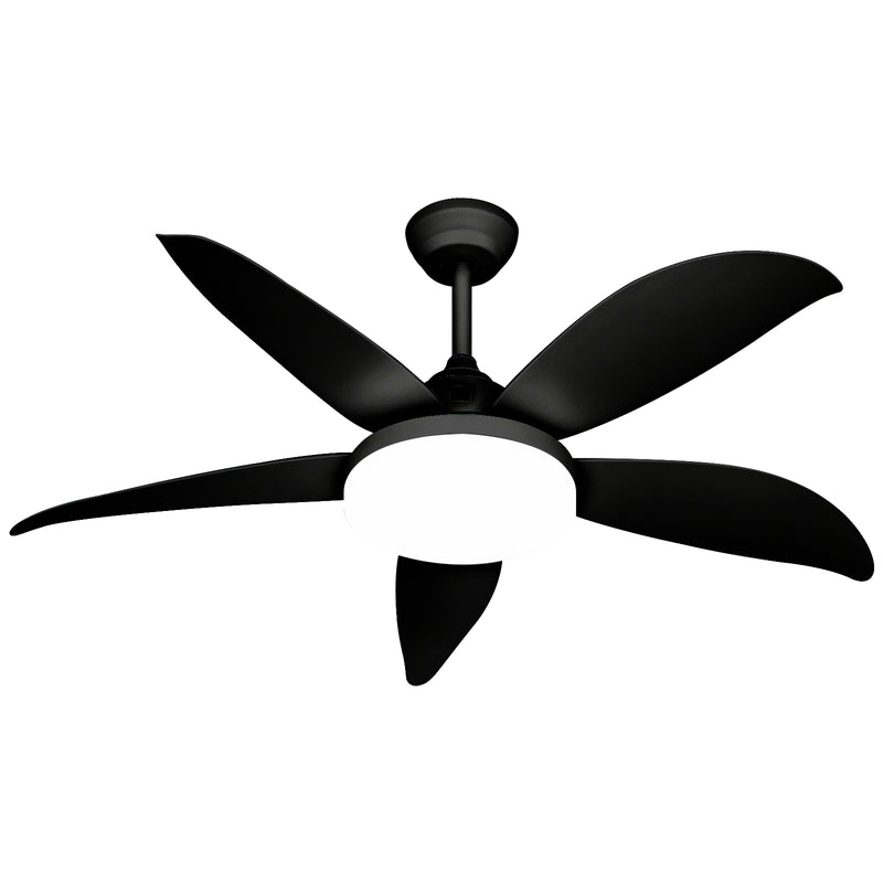 Advwin 52''Ceiling Fan with 3-Color Light & Remote Control