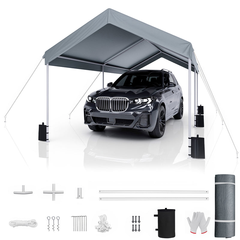 Advwin 3x6m Waterproof Carport Canopy Portable Garage