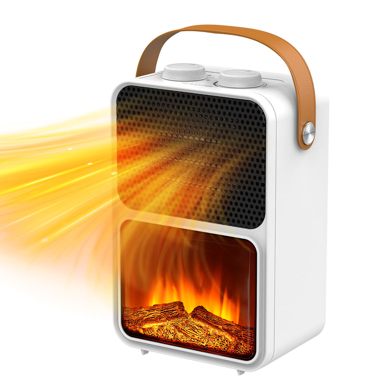 Advwin Portable Heater Electric Fireplace Heater