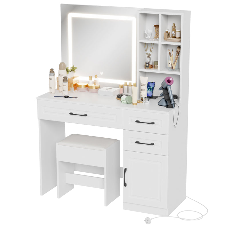 dressing table with mirror​