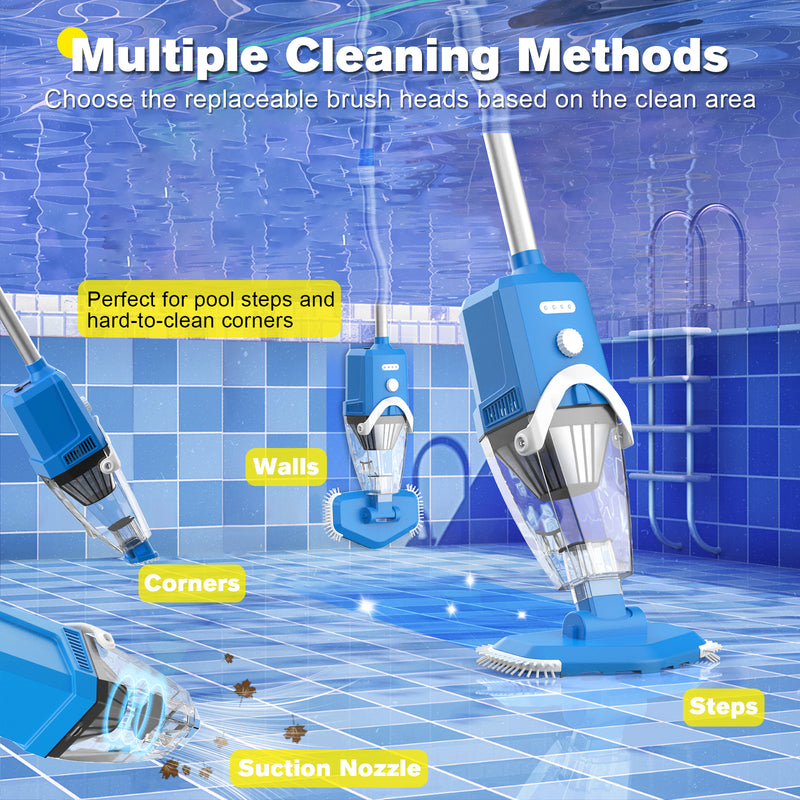 Advwin Cordless Powerful Pool Vacuum Cleaner