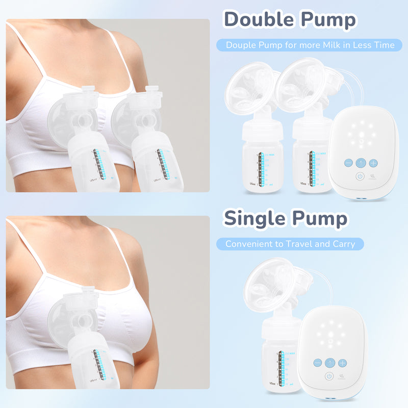 Advwin Double Electric Breast Pumps Pain Free Breast Pumps