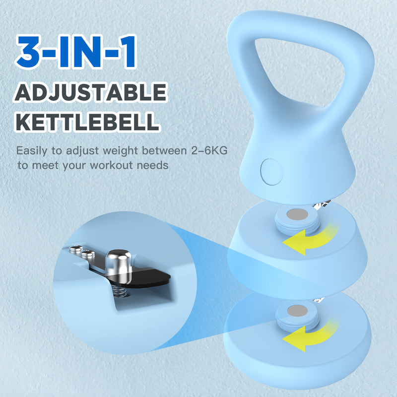 Advwin Kettlebell Sets  Adjustable Weight Kettlebells