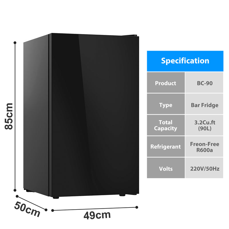 Advwin 90L  Portable Fridge with Freezer