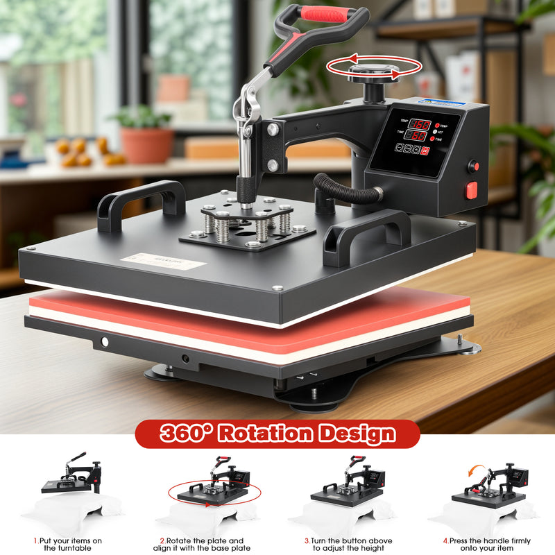 Advwin 5 in 1 Heat Press Machine Printers