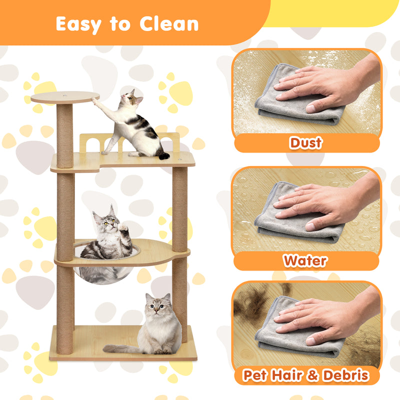 Advwin 115cm Cat Tree Tower Scratching Post Scratcher