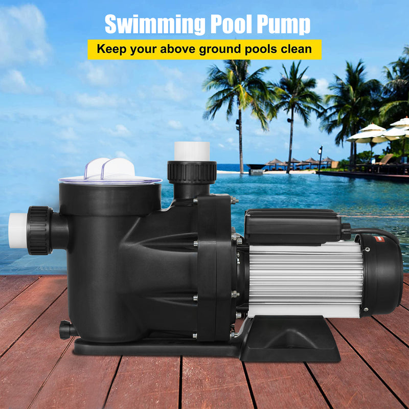 Advwin Electric Swimming Pool Pump 1800W 2.5HP Self Priming